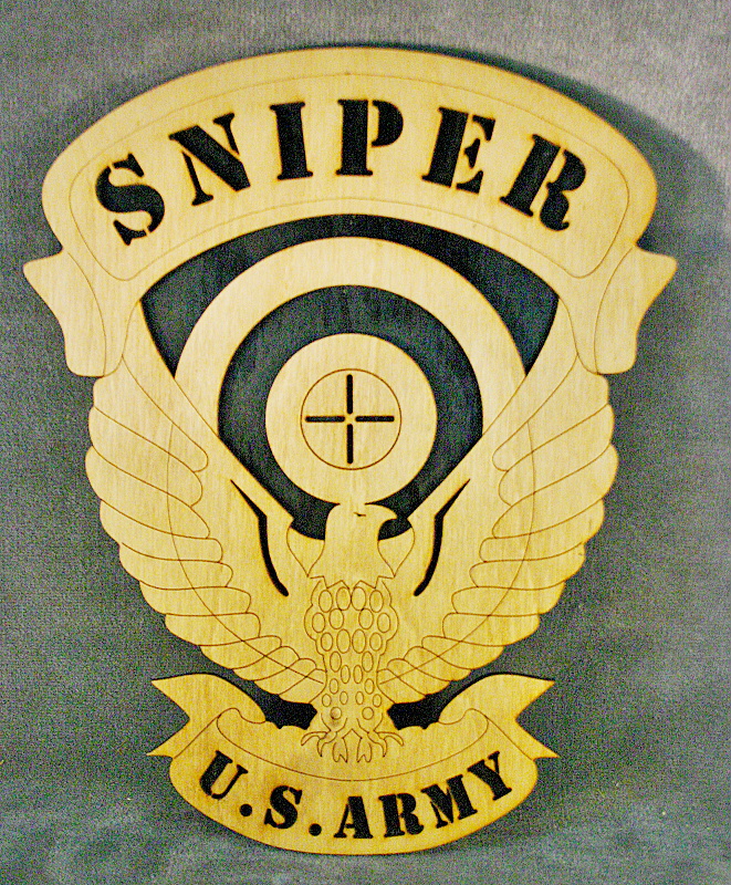 Sniper Wall Insignia